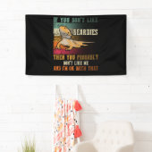 Banderoles Bearded Dragon Lizard Beardies Lover Vintage (En situation)