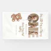Banderoles Beary Premier anniversaire Petit ours Photo (Horizontal)