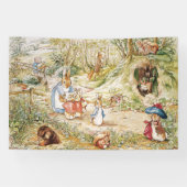 Banderoles Béatrix classique Potter Peter le Rabbit Party (Horizontal)