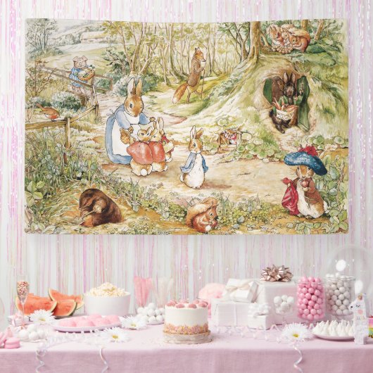 Banderoles Béatrix classique Potter Peter le Rabbit Party (Fête)