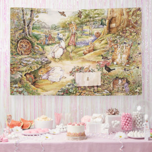 Banderoles Béatrix classique Potter Peter le Rabbit Party