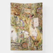Banderoles Béatrix classique Potter Peter le Rabbit Party (Verticale)