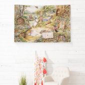 Banderoles Béatrix classique Potter Peter le Rabbit Party (Insitu)