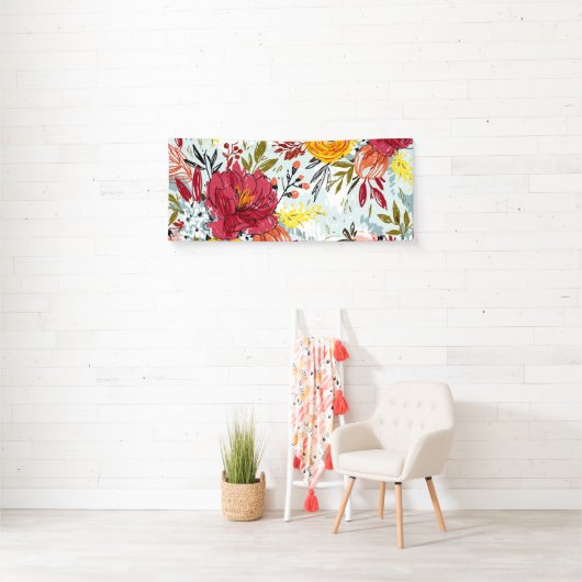 Banderoles Beau Rose (En situation)