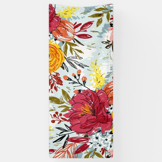 Banderoles Beau Rose (Vertical)