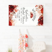 Banderoles Beauté Rustique Bouquet Floral Fête des mariées Bi (En situation)