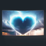 Banderoles Beautiful romantic wedding picture<br><div class="desc">Very beautiful wedding picture,  ideal for getting married. Romantic picture for wedding,  implication ou Valentine's Day. Contenu génératif. A heart made of clouds</div>