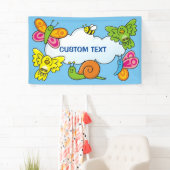 Banderoles Bébé Animaux Arrière - plan (En situation)