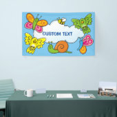 Banderoles Bébé Animaux Arrière - plan (Salon professionnel)