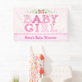 Banderoles Bébé, baby shower chic de pays (En situation)