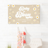 Banderoles Bébé En Fleur Fleur Fleur Fleur Fleur Baby shower  (En situation)