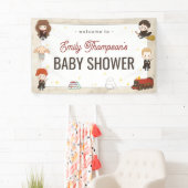 Banderoles Bébé Harry Potter: Shower Magique de Caractère (En situation)