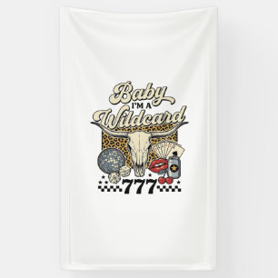 Banderoles Bébé je suis un joker Chemise de casino western vi
