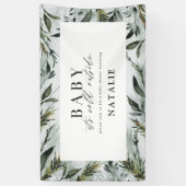 Banderoles Bébé son froid en dehors du baby shower (Vertical)