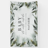 Banderoles Bébé son froid en dehors du baby shower (Vertical)