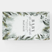 Banderoles Bébé son froid en dehors du baby shower (Horizontal)