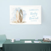 Banderoles Bébé sur Board Fille Garçon Baby Shower (Salon professionnel)