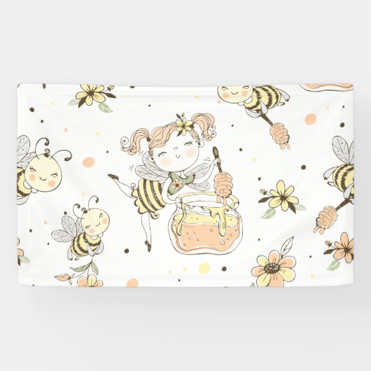 Banderoles Bee art (Horizontal)