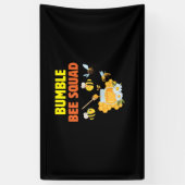 Banderoles Beekeeper Art Bumble Bee Squad 2 (Vertical)