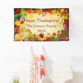 Banderoles Belle récolte de Thanksgiving (En situation)