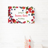 Banderoles Berry Photo du premier anniversaire (Insitu)