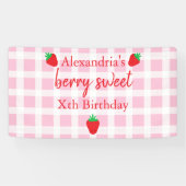 Banderoles Berry Sweet Anniversaire (Horizontal)