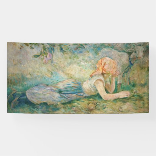 Banderoles Berthe Morisot - Berger au repos (Horizontal)