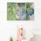 Banderoles Berthe Morisot - Fille en bateau avec oie (Insitu)