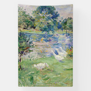 Banderoles Berthe Morisot - Jeune fille dans un bateau avec d