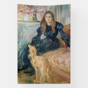 Banderoles Berthe Morisot - Julie et son Greyhound Laerte