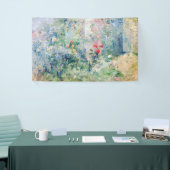Banderoles Berthe Morisot - Le jardin à Bougival (Salon professionnel)
