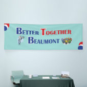 Banderoles Better Together Beaumont Banner (Salon professionnel)
