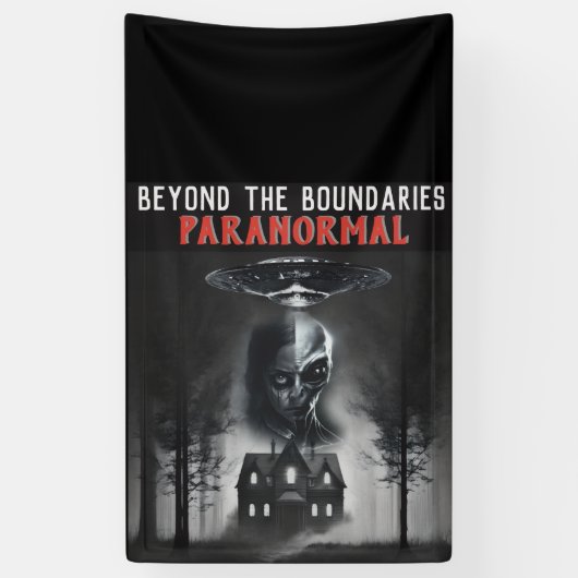 Banderoles Beyond the Boundaries Paranormal Banner (Vertical)