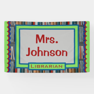 Banderoles Bibliothécaire
