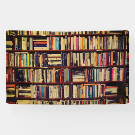 Banderoles Bibliothèque étagères (Horizontal)