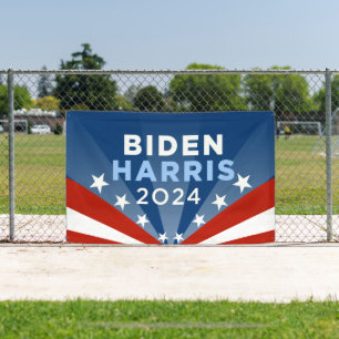 Banderoles Biden 2024 Président Biden Harris 2024
