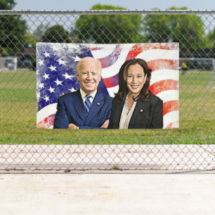 Banderoles Biden et Harris Outdoor