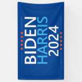 Banderoles Biden Harris 2024 pour l'élection présidentielle a (Vertical)