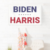 Banderoles Biden-Harris (élection américaine de 2020) (En situation)