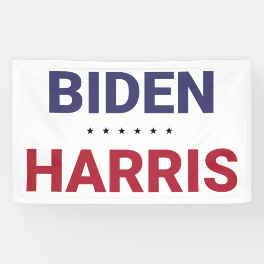Banderoles Biden-Harris (élection américaine de 2020) (Horizontal)