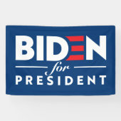 Banderoles Biden Pour Président 2024 (Horizontal)