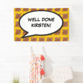 Banderoles BIEN FAIT Fun Moderne Retro Comic Book (En situation)