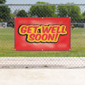 Banderoles Bien vite rouge (En situation)