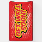 Banderoles Bien vite rouge (Vertical)