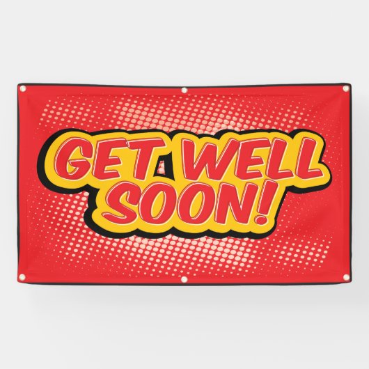 Banderoles Bien vite rouge (Horizontal)