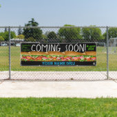 Banderoles Bientôt Grand Ouverture Sandwich Shop Deli (En situation)