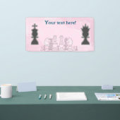 Banderoles Bienvenue à Chess Party (Salon professionnel)