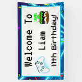 Banderoles Bienvenue À Joyeux Anniversaire Critique Hit! (Vertical)