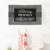 Banderoles Bienvenue à la fête de baccalauréat (En situation)