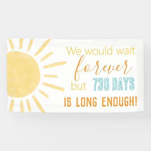 Banderoles Bienvenue à la maison jours avant (Horizontal)